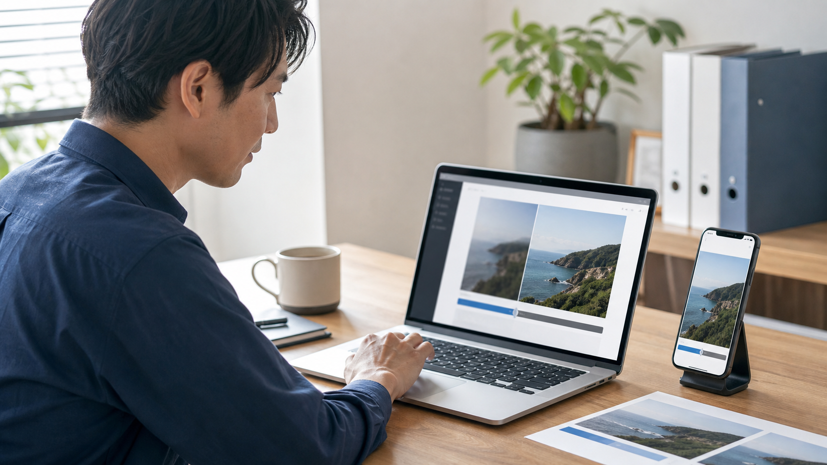 ホームページ画像の読み込み速度を改善するWeb担当者