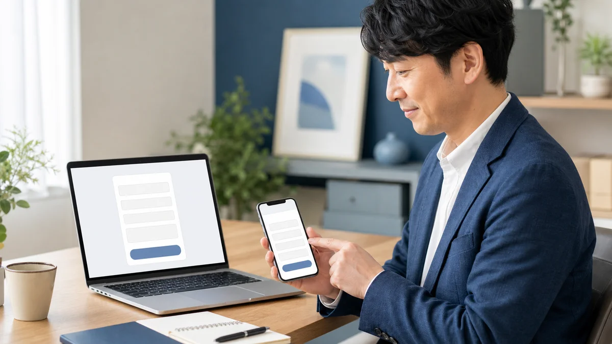 問い合わせフォームの項目は何個が適切？離脱を減らす作り方の要点を視覚化したアイキャッチ